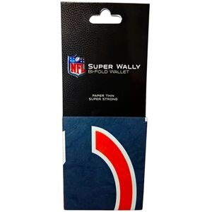 Chicago Bears Super Wally Bi-Fold Wallet Paper Thin super Strong